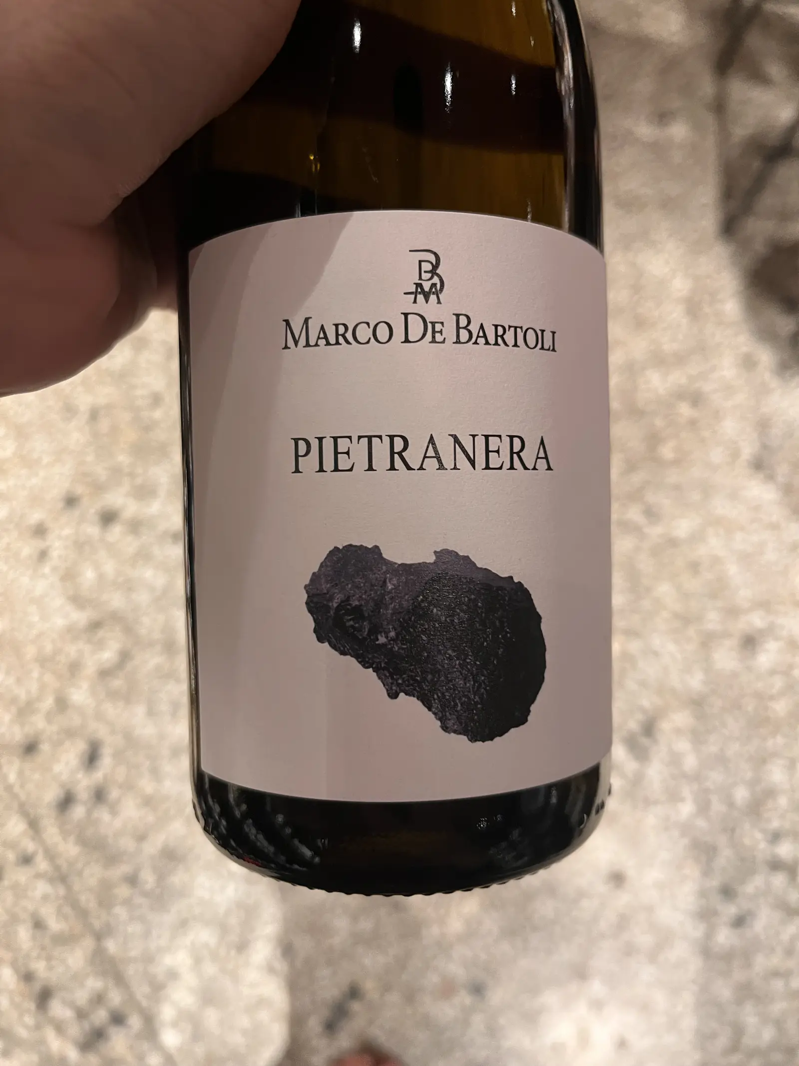 Marco De Bartoli Pietra Nera 2020