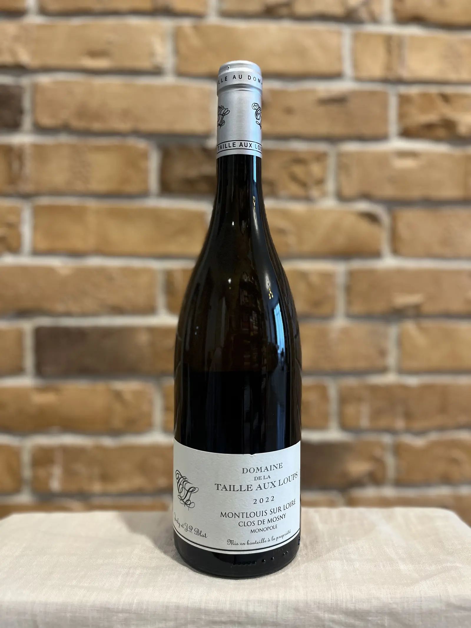 Domaine de la Taille Aux Loups Montlouis Sur Loire Clos de Mosny Monopole 2022