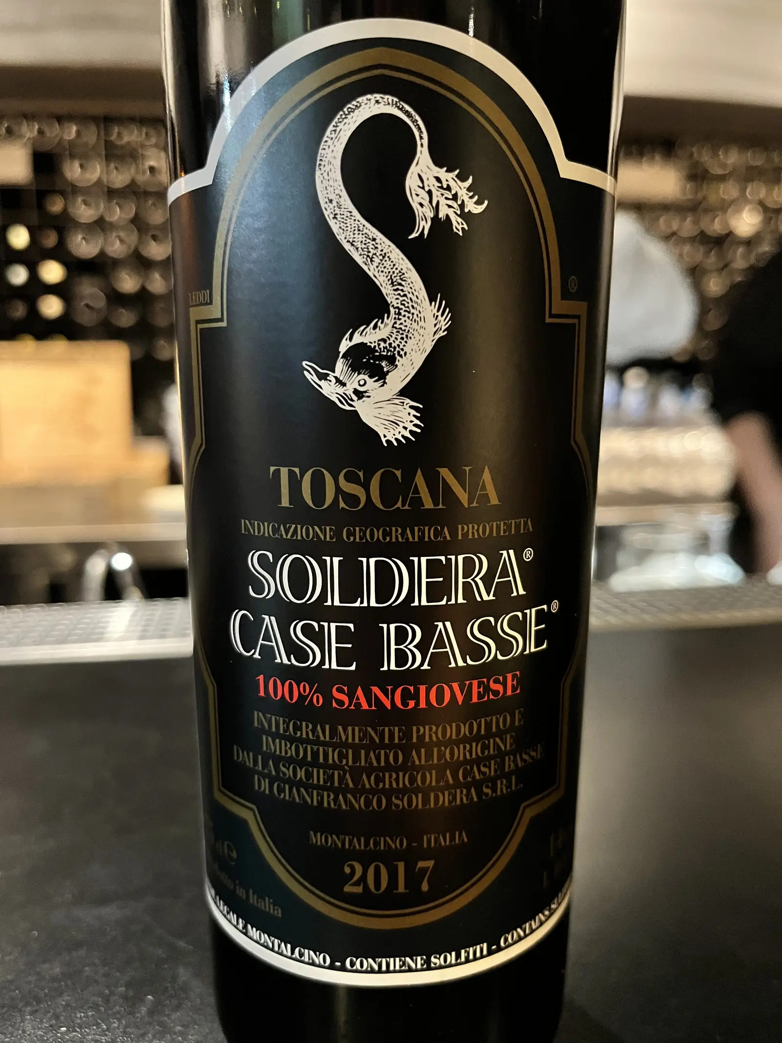 Soldera Case Basse Sangiovese Toscana 2017