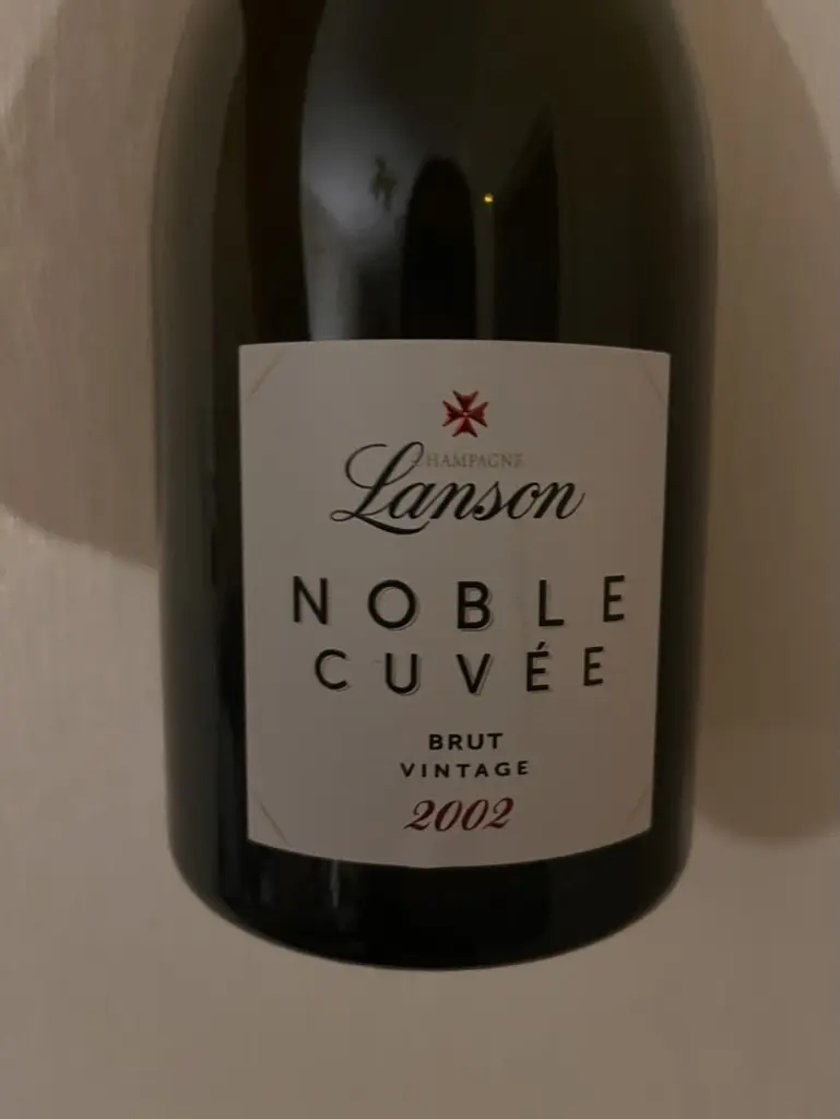 Lanson Noble Cuvée Brut 2002