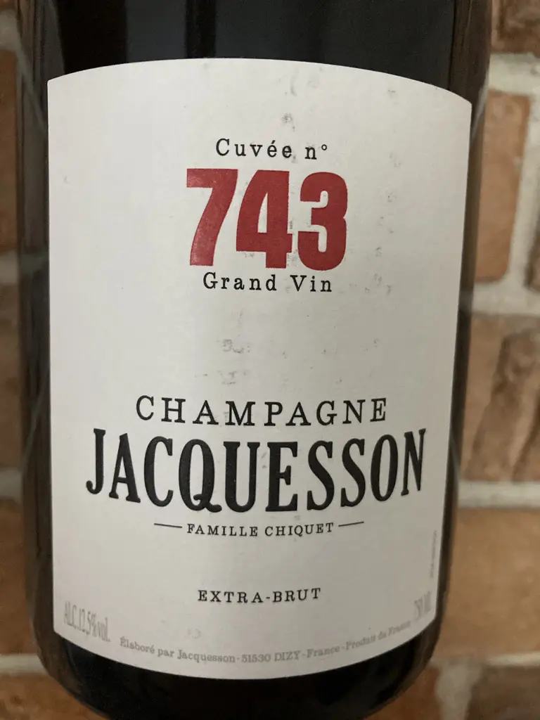 Jacquesson Cuvee 743 (2015) NV
