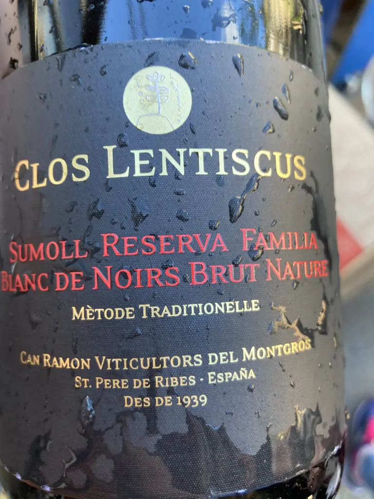 Clos Lentiscus Sumoll Reserva Familia Blanc de Noirs Brut Nature 2017