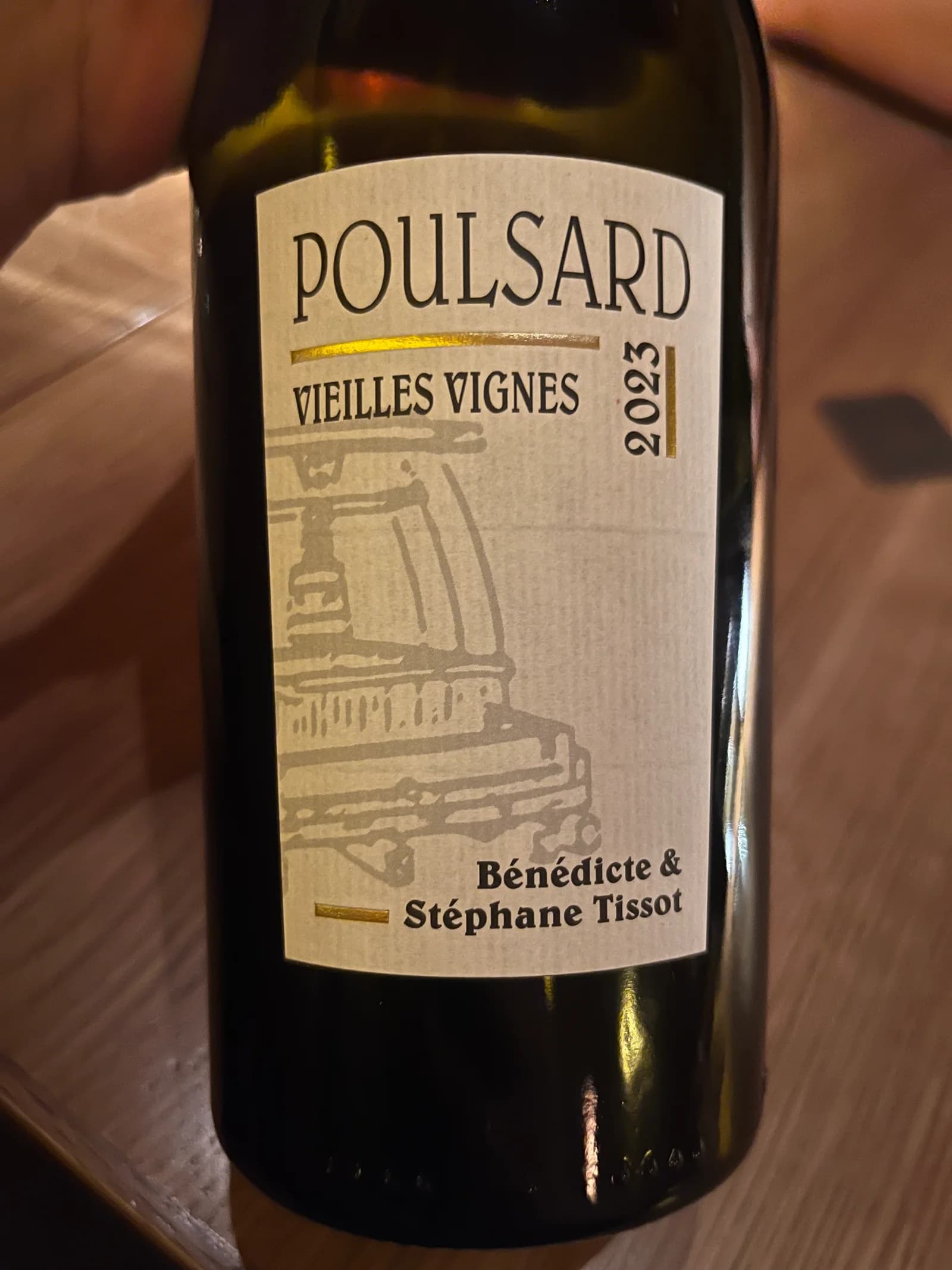 Andre et Mireille Tissot Poulsard Vielles Vignes 2023