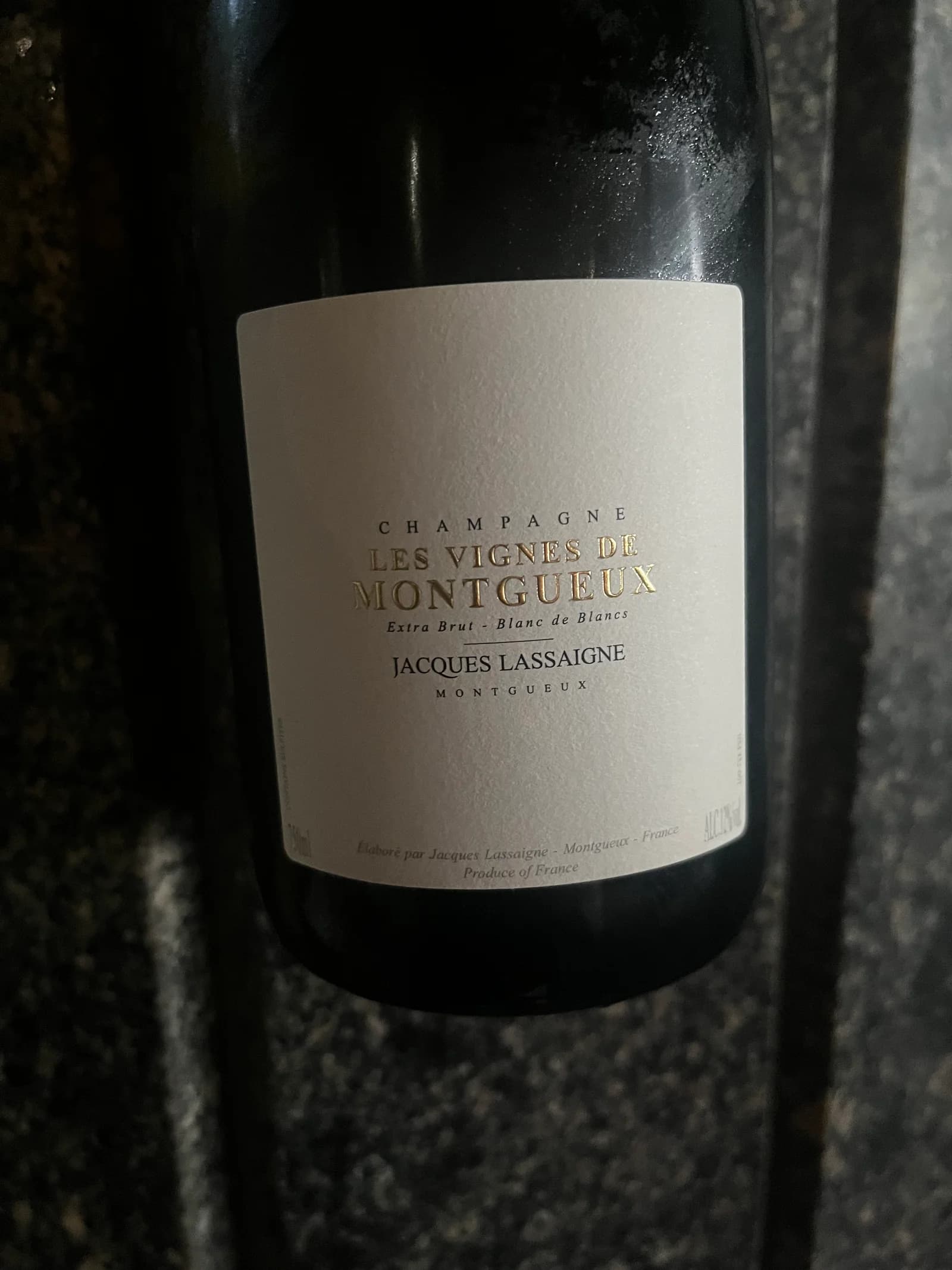 Jacques Lassaigne Les Vignes de Montgueux NV