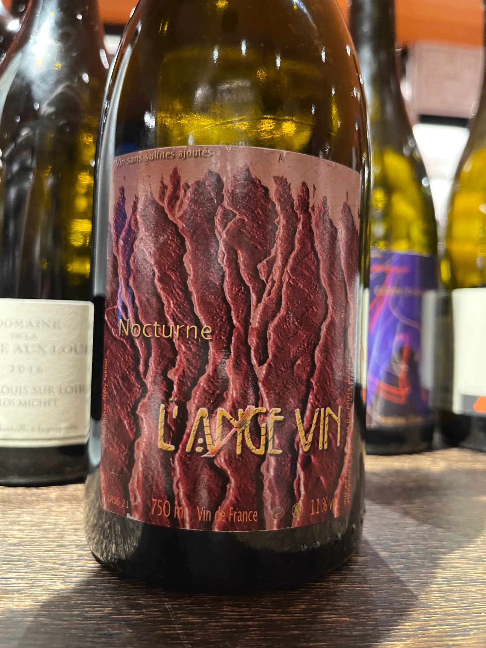 Jean-Pierre Robinot l'ange vin Nocturne 2021