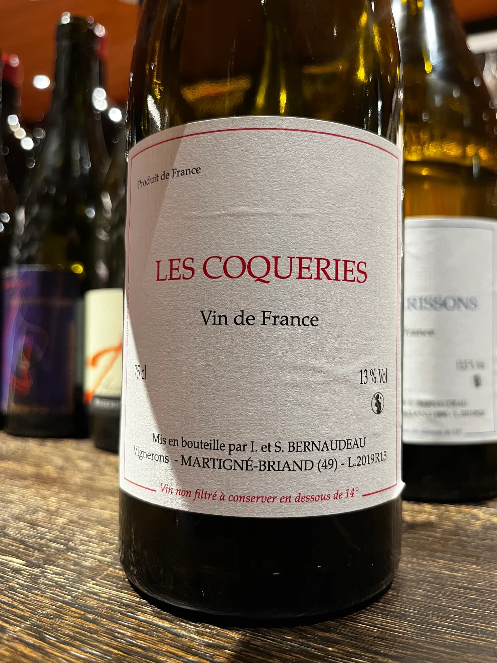 Stephane Bernaudeau Les Coqueries 2019