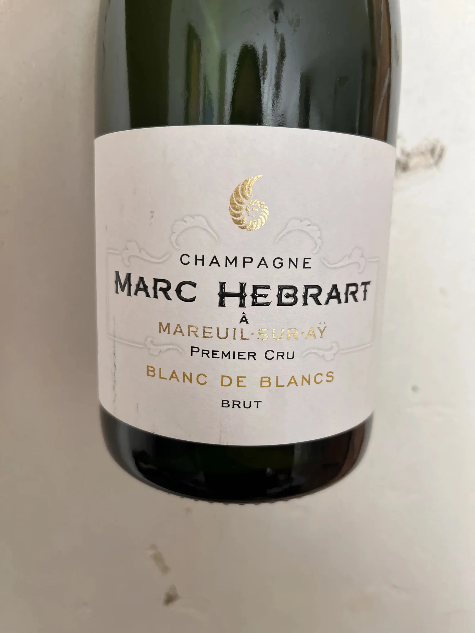Marc Hébrart Premier Cru Blanc de Blancs Brut L539/2021.03.16 NV