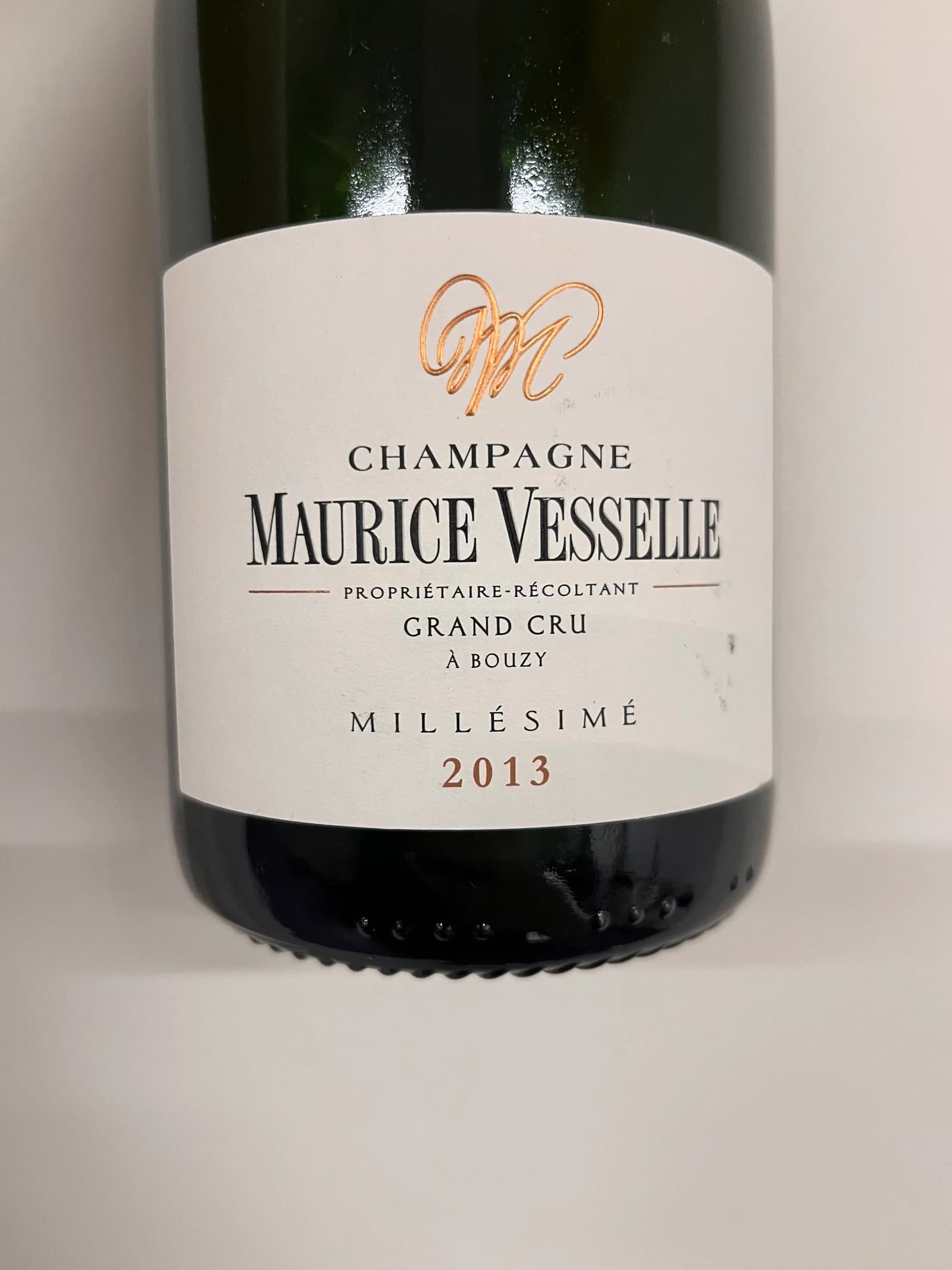 Maurice Vesselle Grand Cru Millésimé 2013