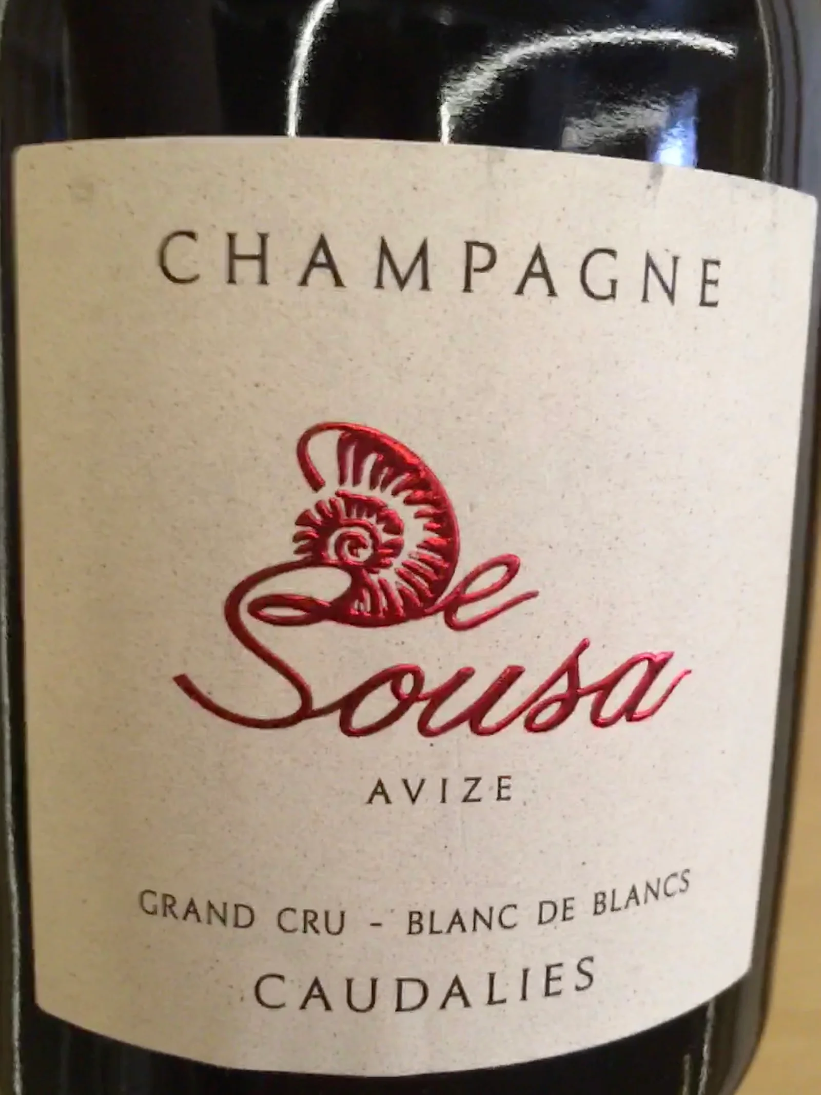 De Sousa Cuvée des Caudalies Grand Cru Blanc De Blancs (d2019) NV