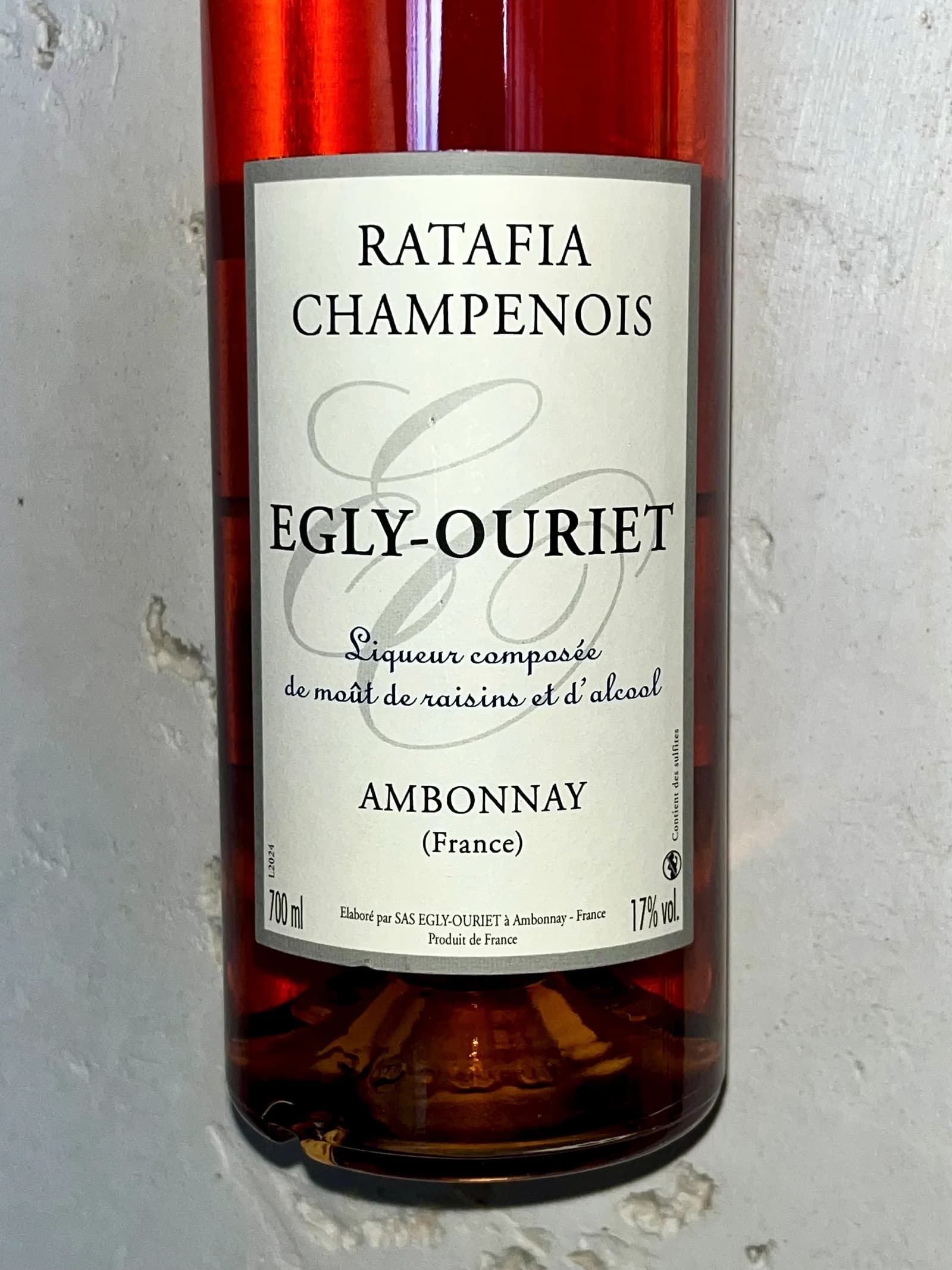 Egly-Ouriet Ratafia Champenois
