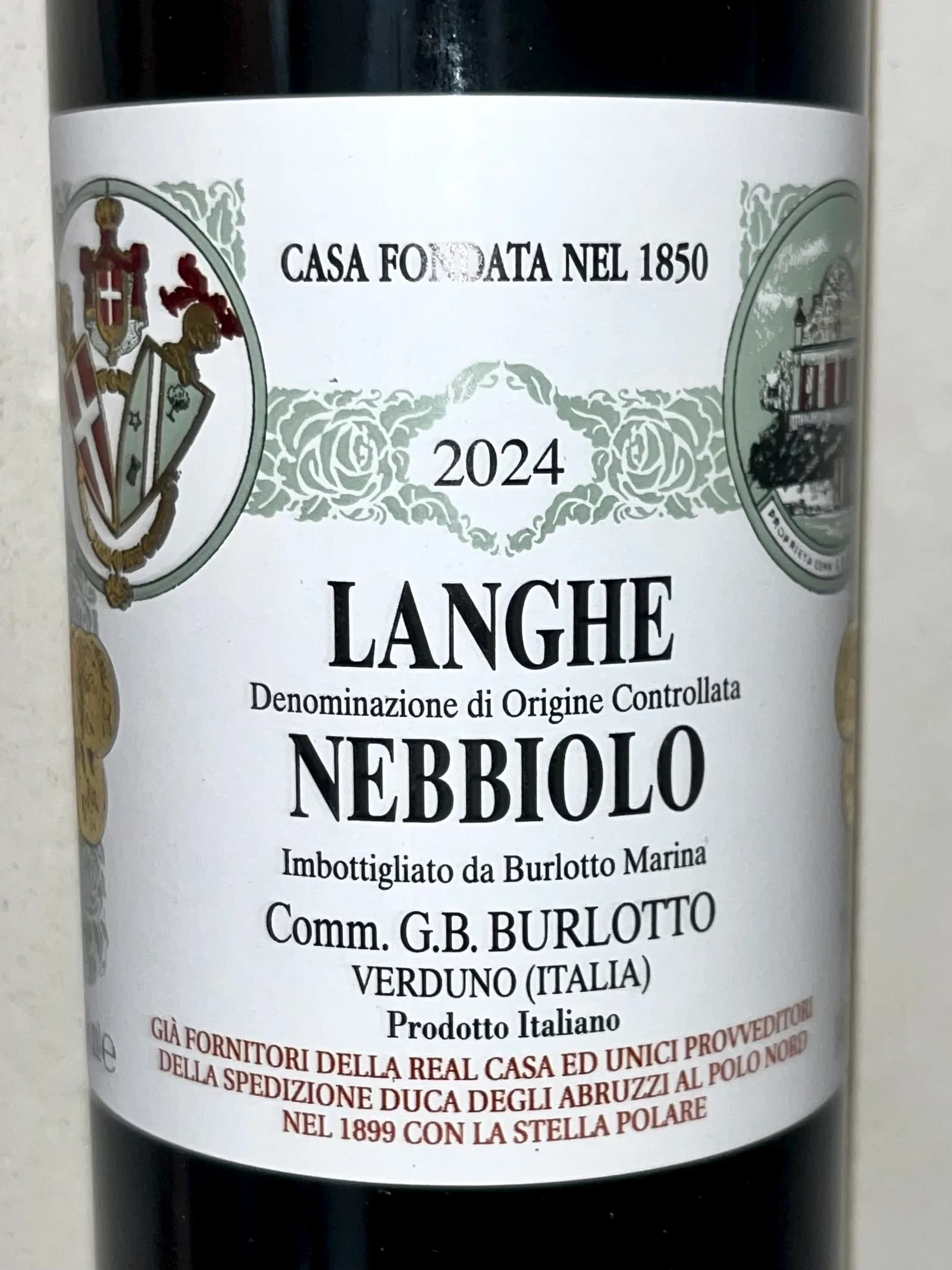 Comm. G.B. Burlotto Langhe Nebbiolo 2024