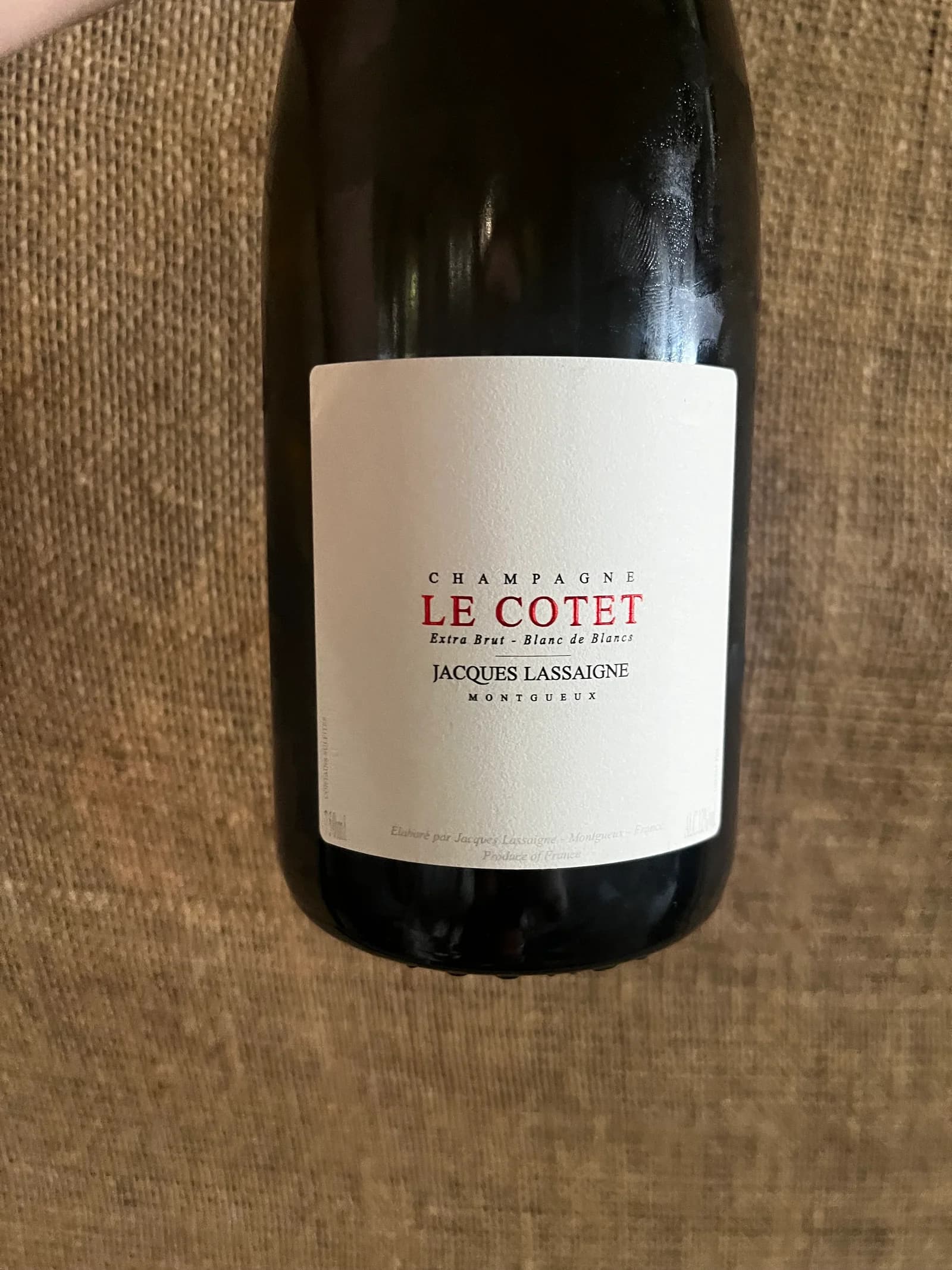 Jacques Lassaigne Le Cotet NV