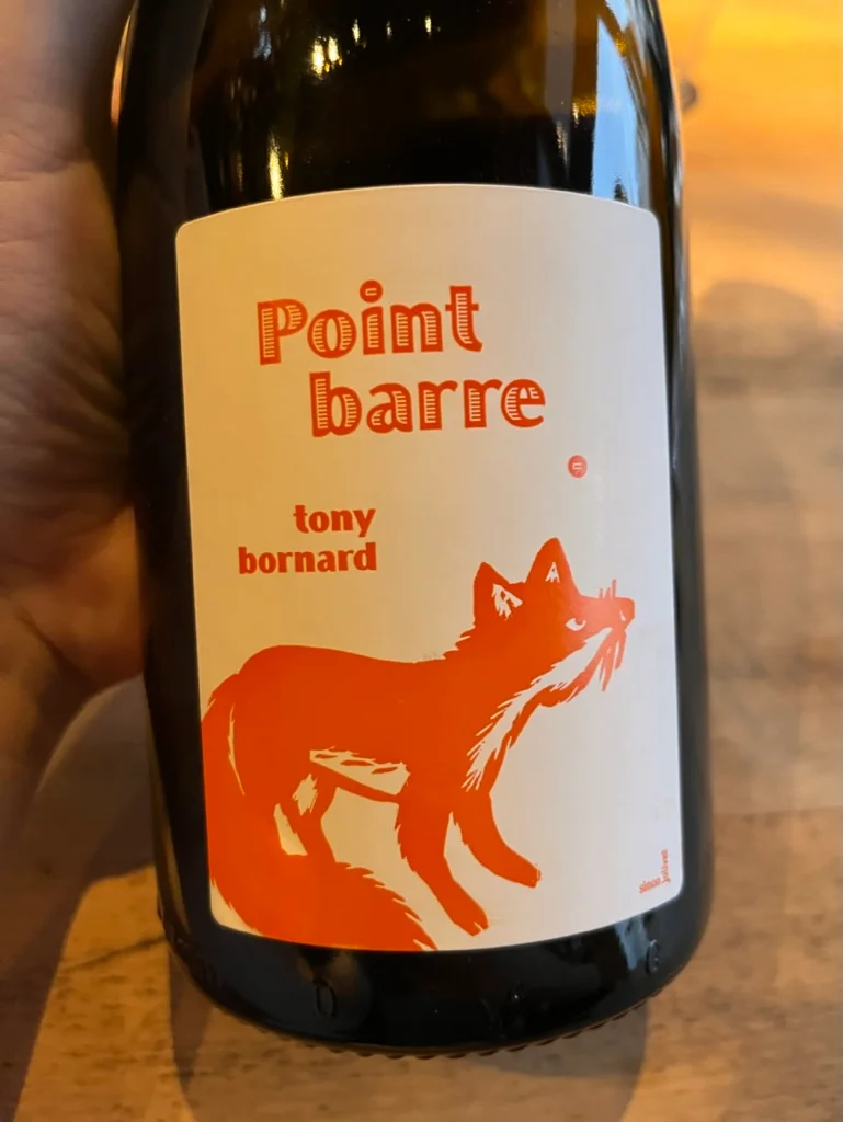 Tony Bornard Point barre 2020