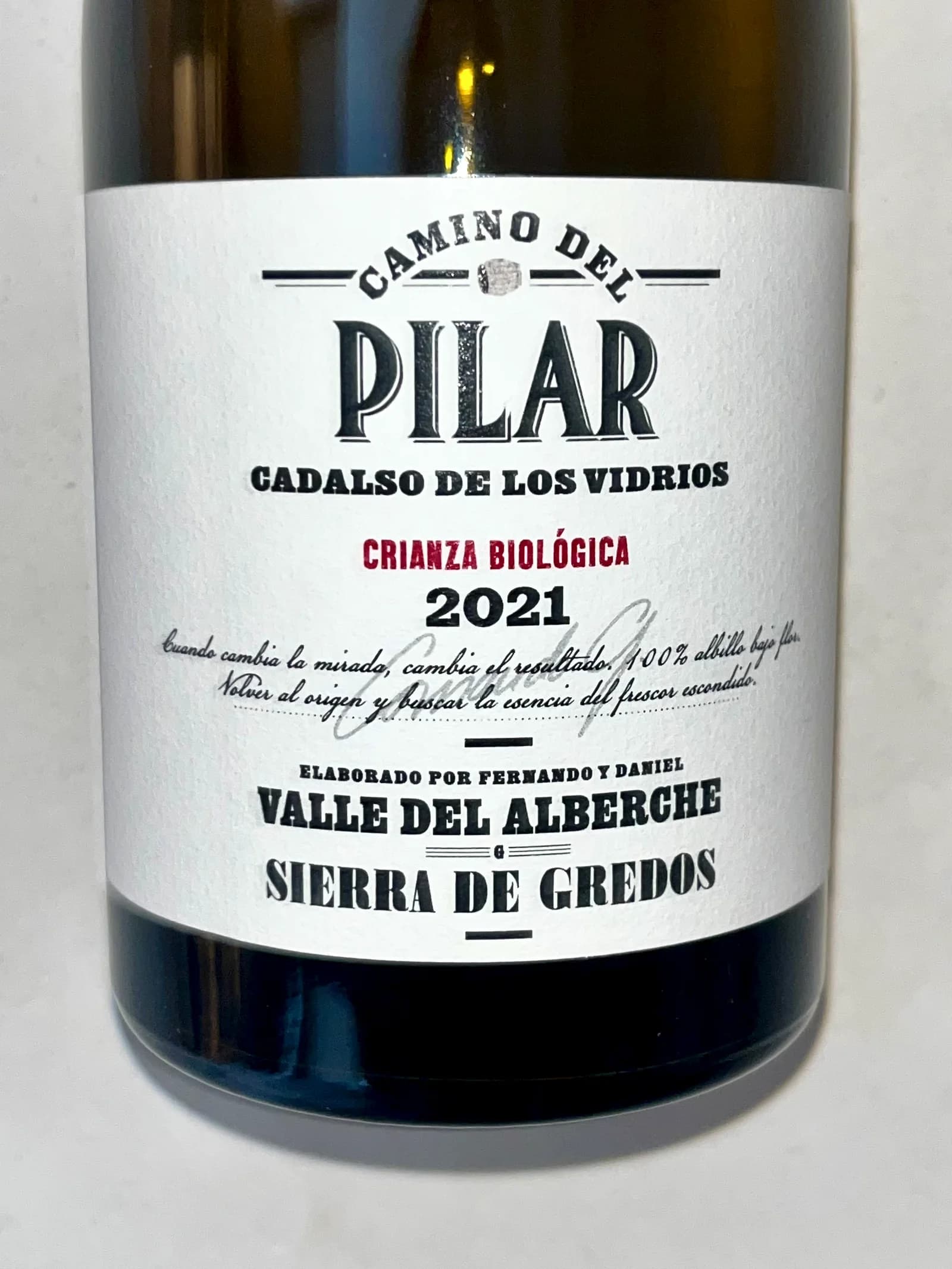 Comando G Camino del Pilar Crianza Biológica 2021