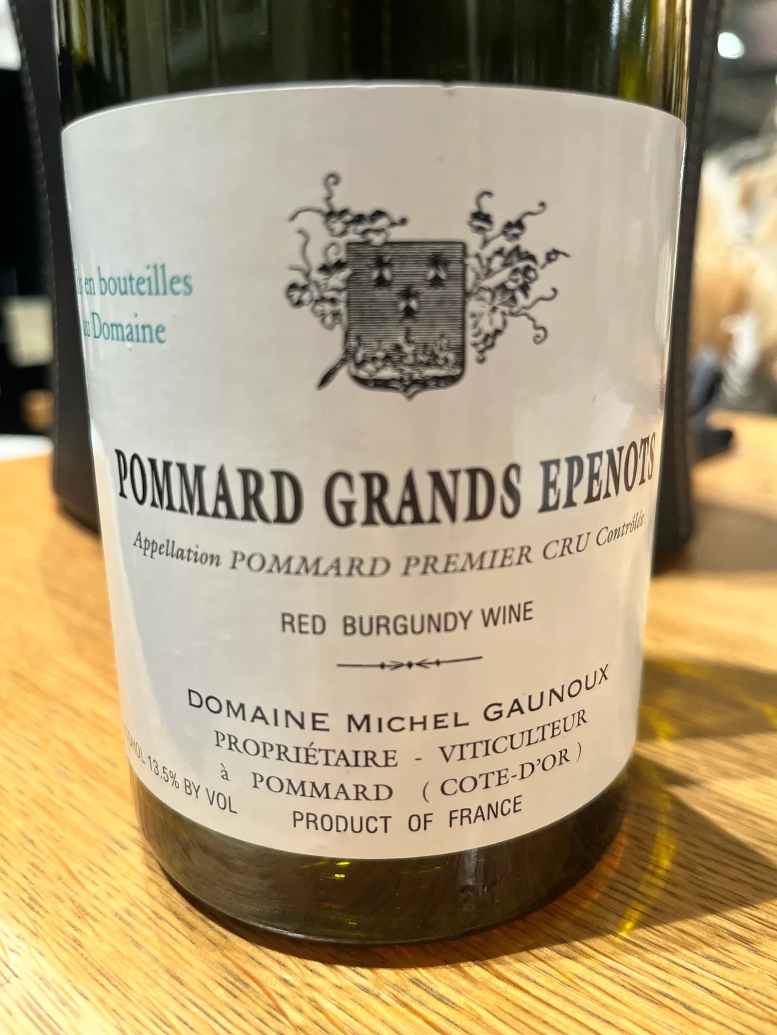 Domaine Michel Gaunoux Pommard Grands Epenots 2018