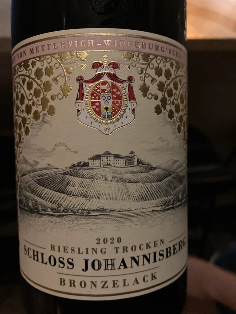 Schloss Johannisberger Bronzelack Trocken Qualitätswein 2020