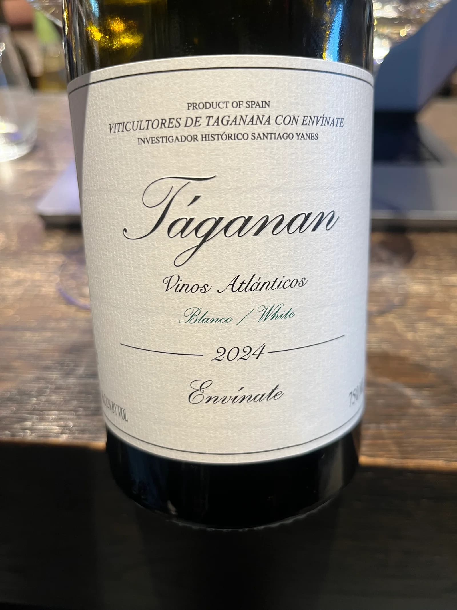 Envínate Táganan Blanco 2024