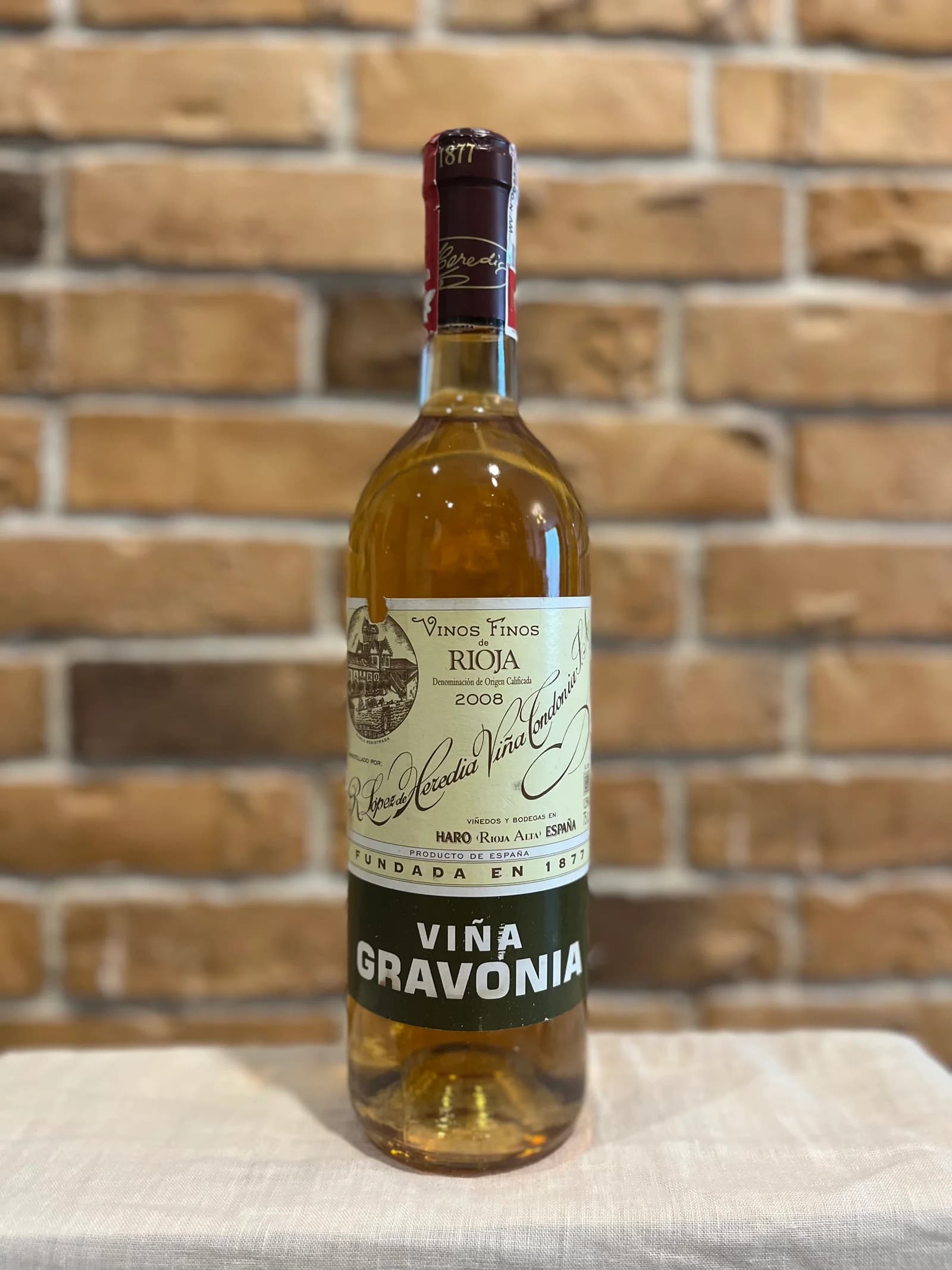 R. López de Heredia Viña Gravonia Blanco Crianza 2008