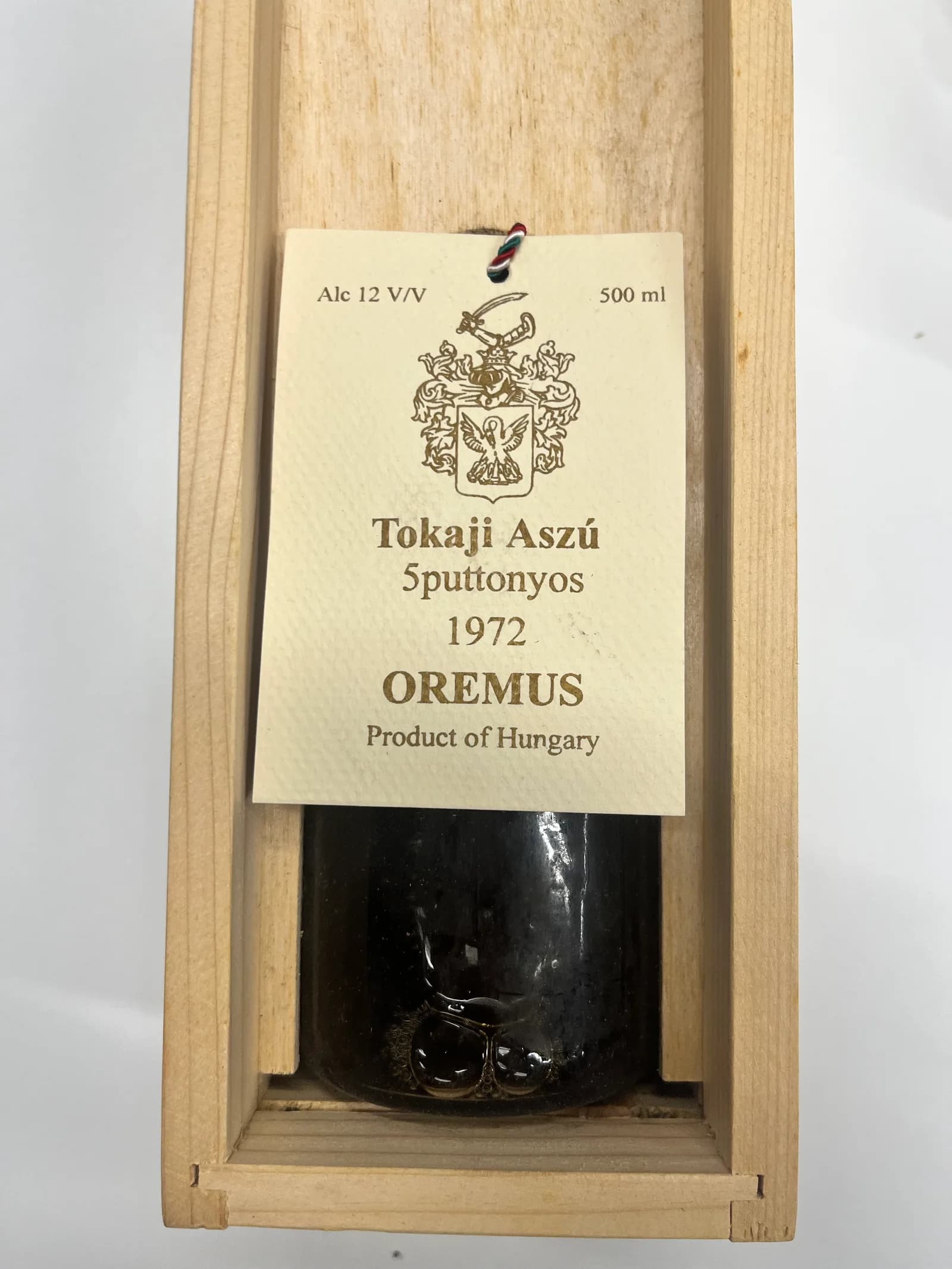 Oremus Tokaji Aszú 5 Puttonyos 1972