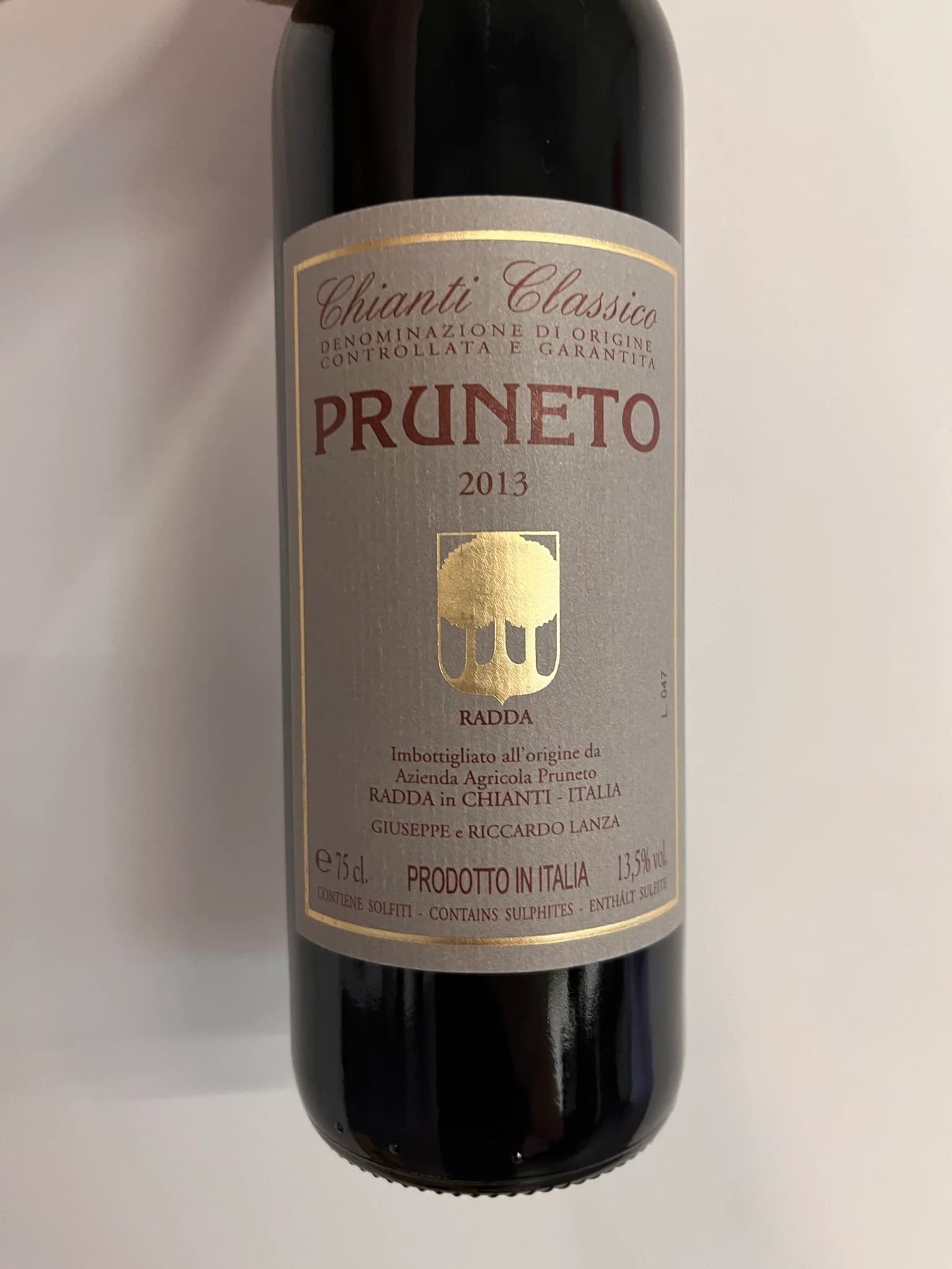 Pruneto Chianti Classico 2013