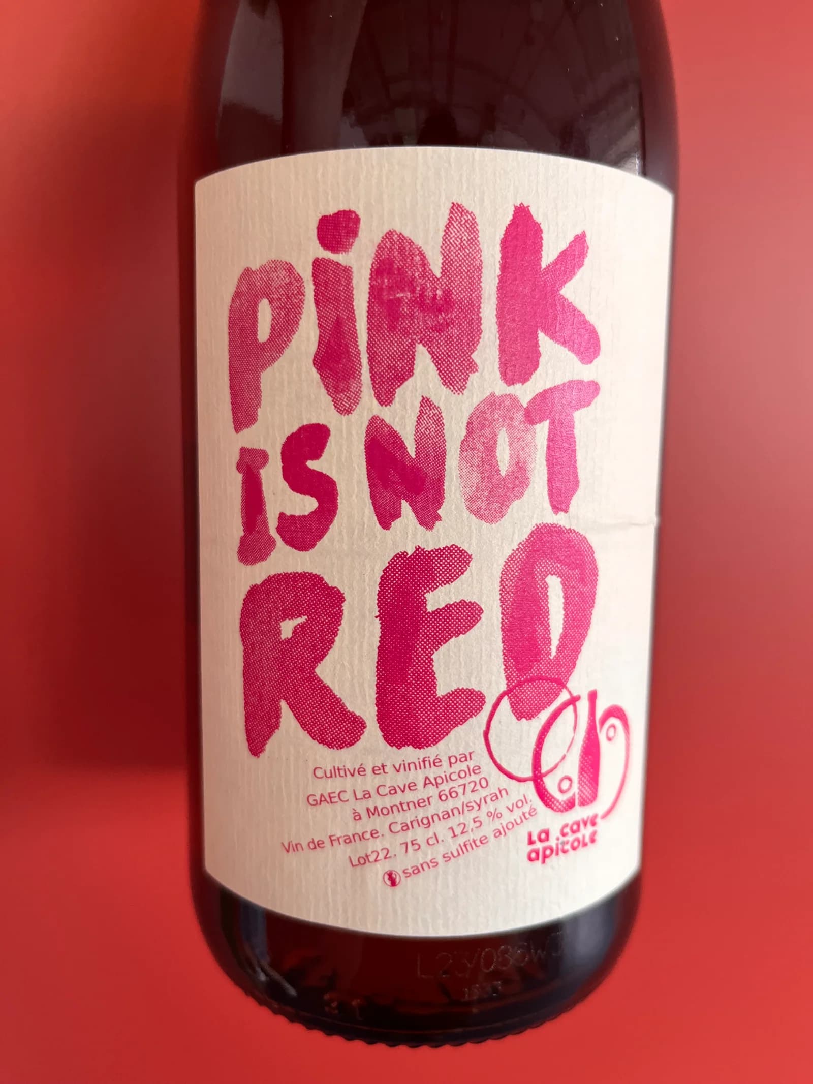 La Cave Apicole Pink is not Red 2022