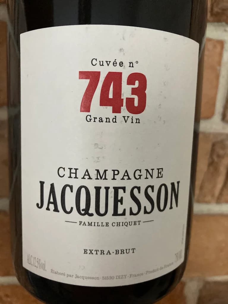 Jacquesson Cuvee 743 (2015) NV
