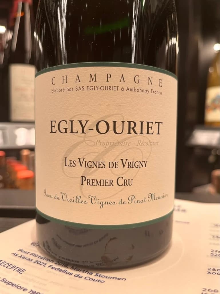 Egly-Ouriet Les Vignes de Vrigny 1er Cru (d2022)