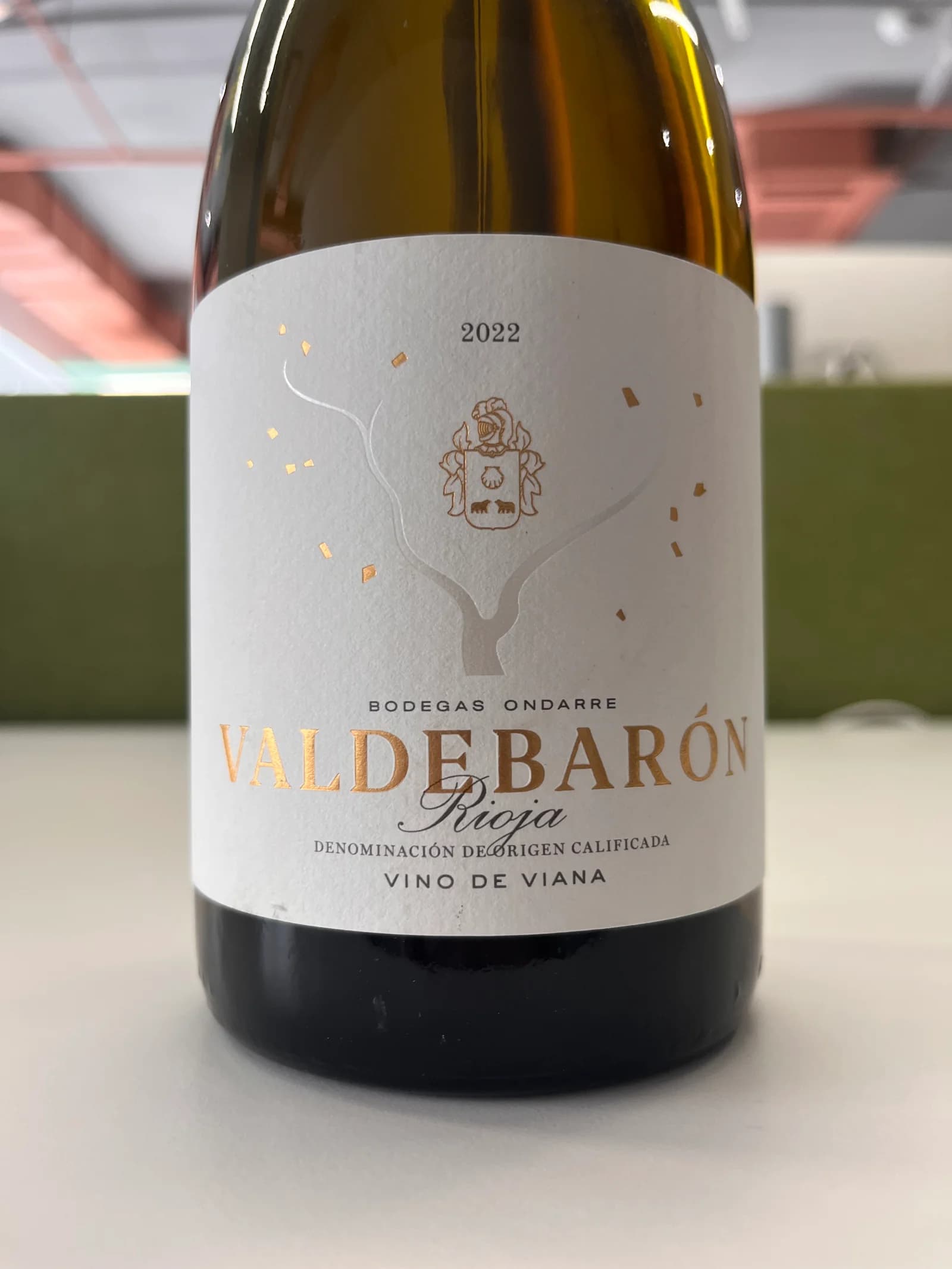 Bodegas Olarra Ondarre Valdebarón Blanco 2022