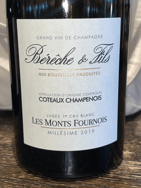 Bérêche & Fils Les Monts Fournois Ludes 1er Cru Blanc 2019