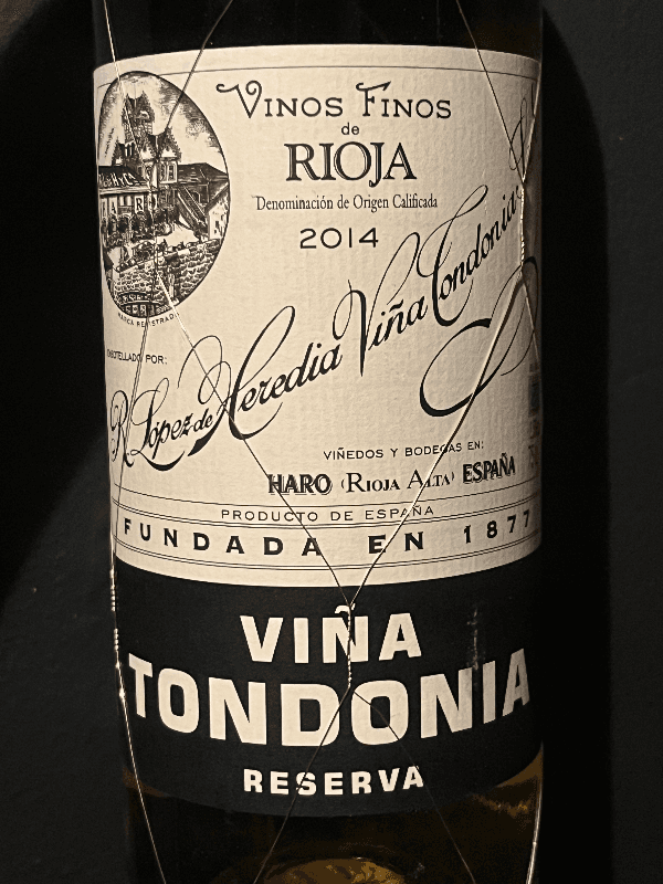 R. López de Heredia Viña Tondonia Blanco Reserva 2014